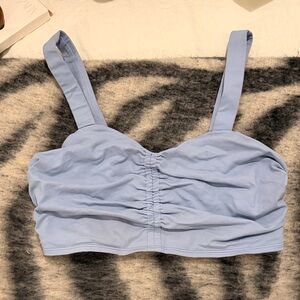 ALO Yoga Light Blue Sports Bra